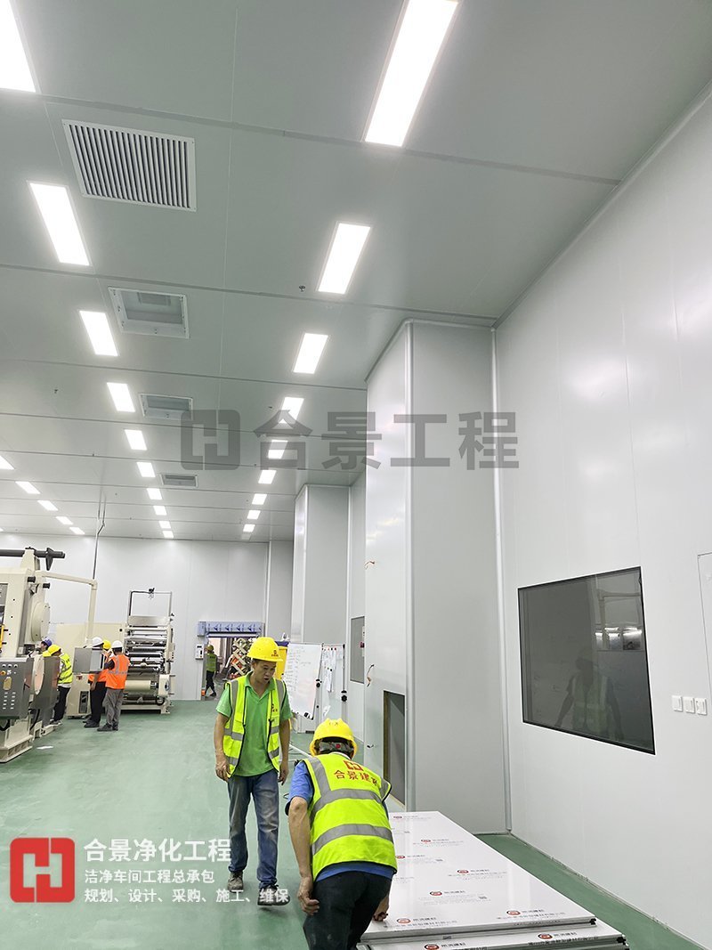 鋰電池凈化車(chē)間